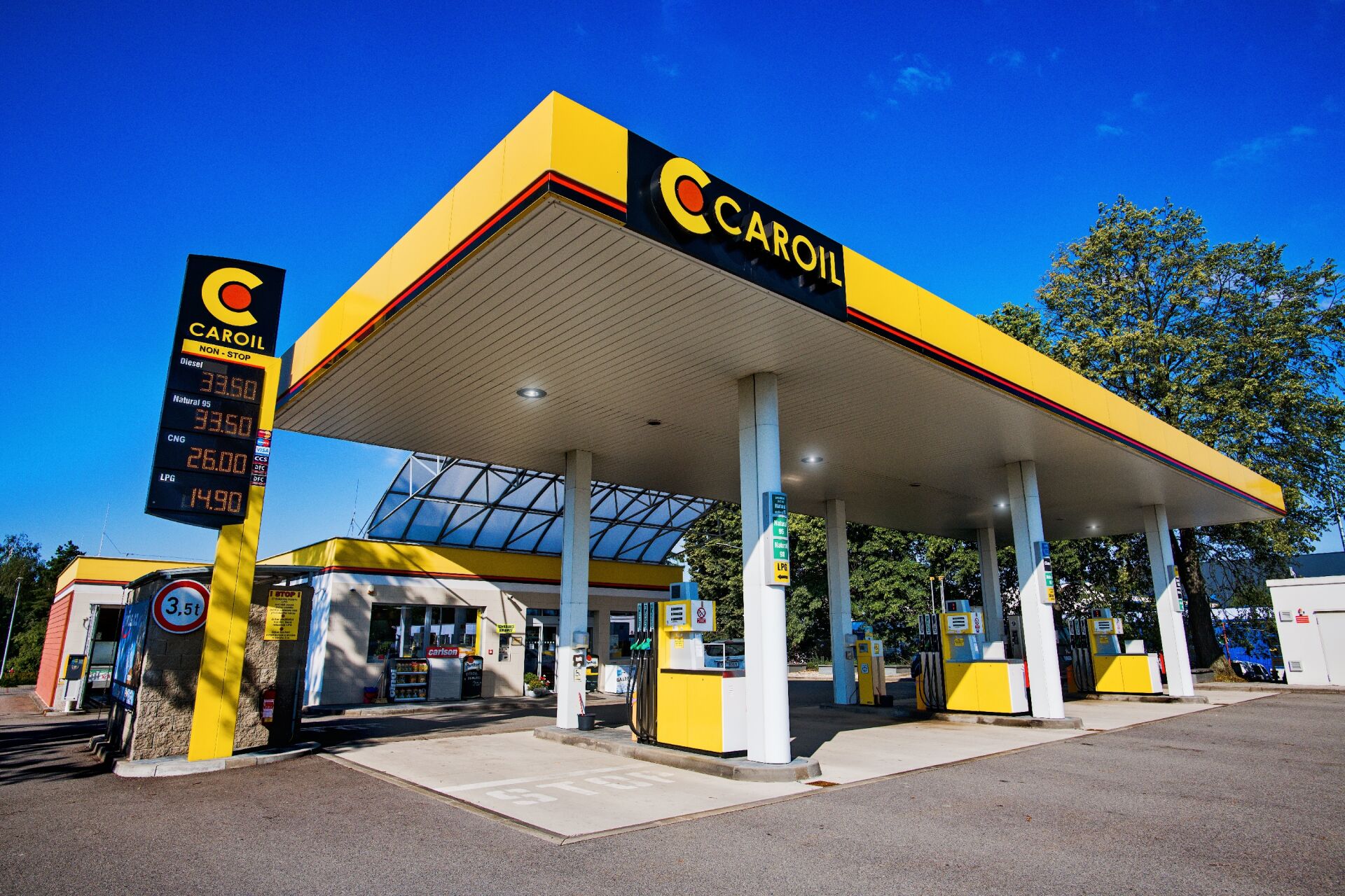 Čerpací stanice CAROIL